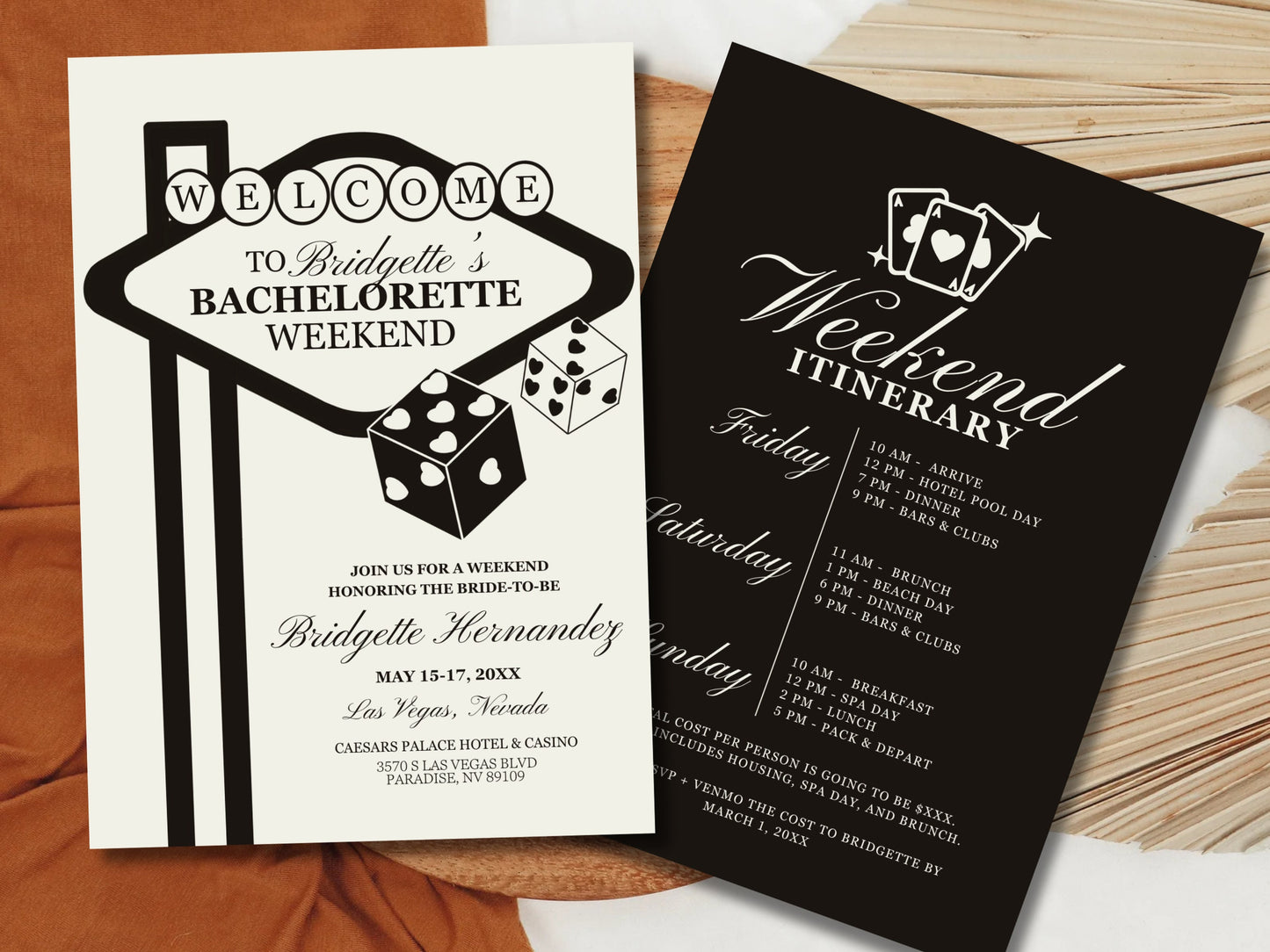 Las Vegas Bachelorette Party Itinerary Invitation Digital Template Lucky in Love Vegas Bachelorette Evite Vegas before Vows Hen Party