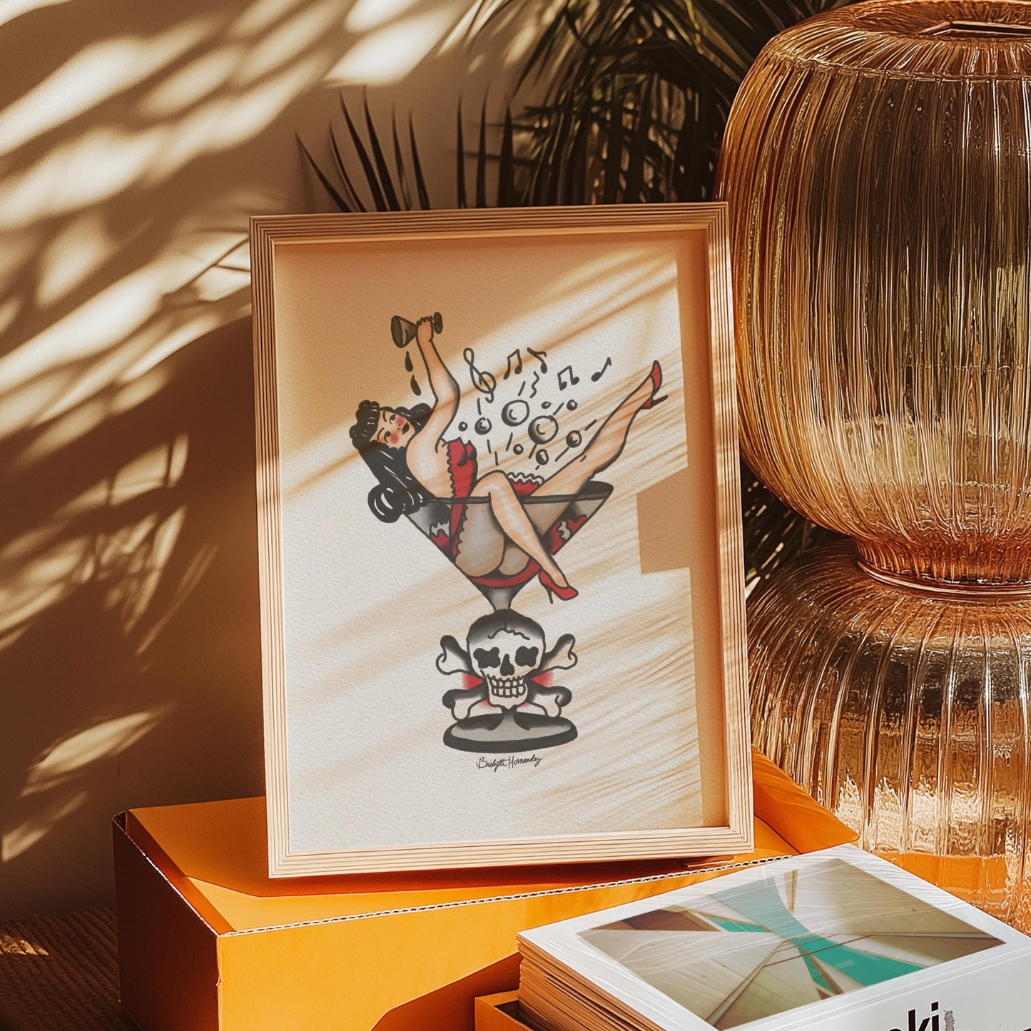Pin Up Sailor Tattoo Old School Traditional Tattoo Flash Art Digital Art Print Old School Tattoo Flash Design