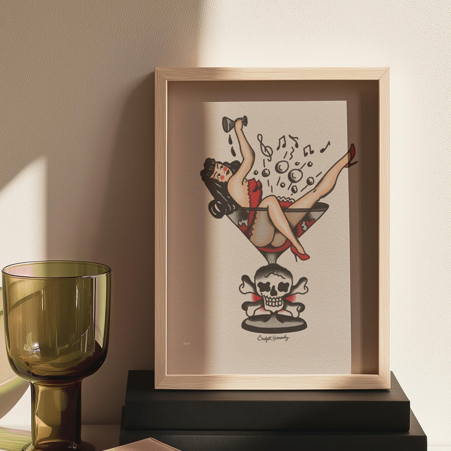 Pin Up Sailor Tattoo Old School Traditional Tattoo Flash Art Digital Art Print Old School Tattoo Flash Design