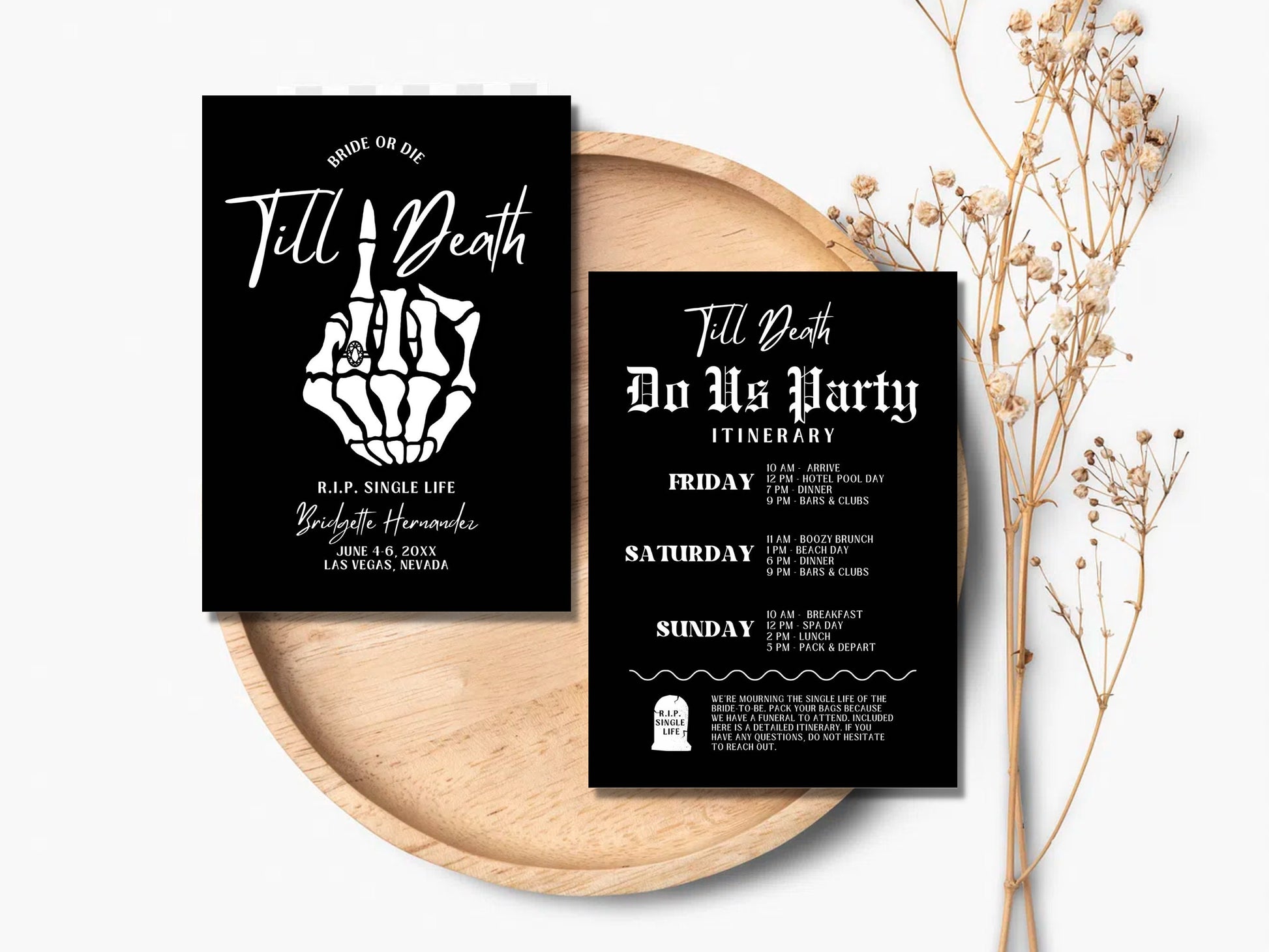 Buy the Bride a Drink Story Template Bachelorette Venmo Story Cash App Story QR Code Custom Party QR Code Till Death Bachelorette Party