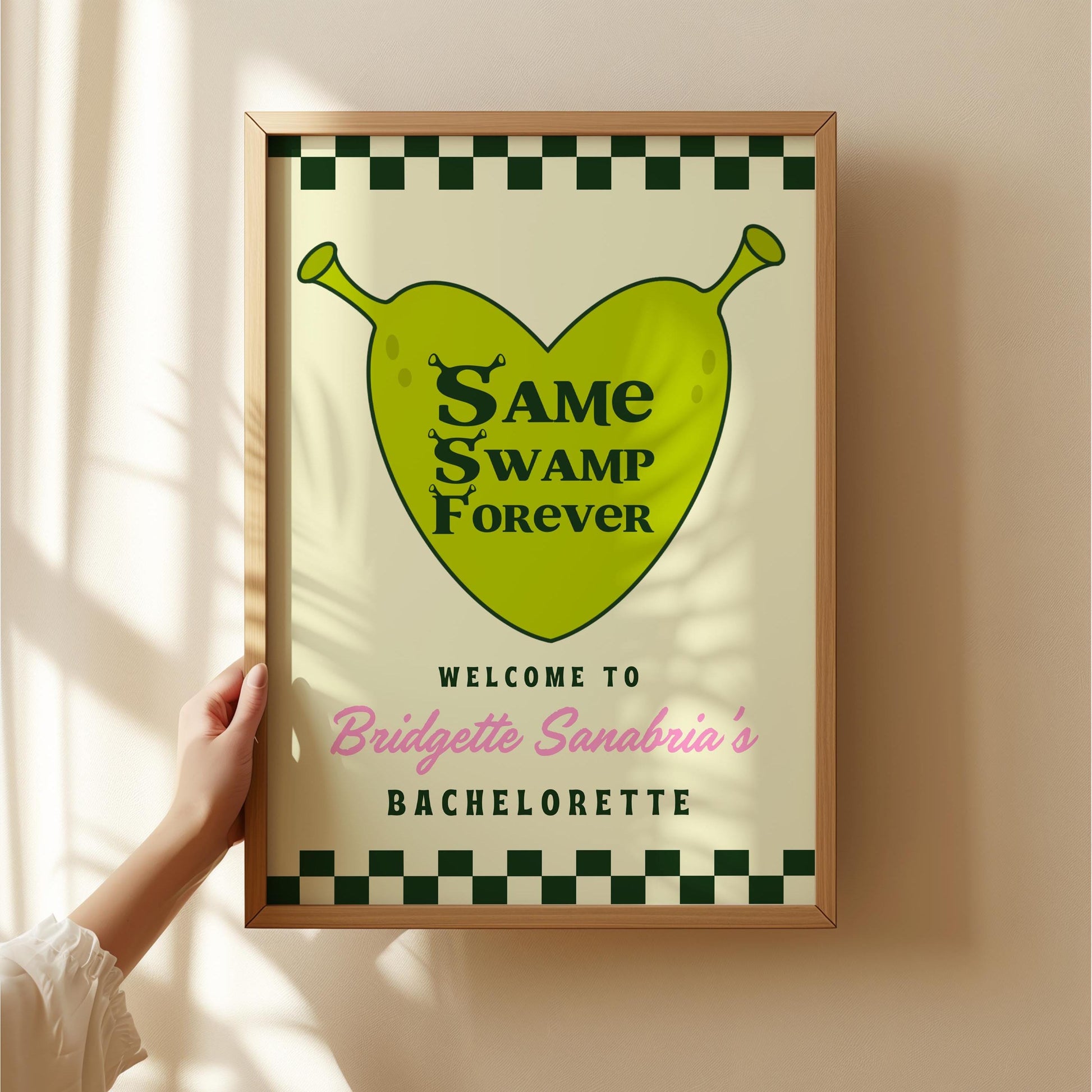 Same Swamp Forever Bachelorette Canvas Tote Bag Custom Bachelorette Gift Bridesmaid Gift Tote Bag Last Romp in the Swamp Bachelorette Party