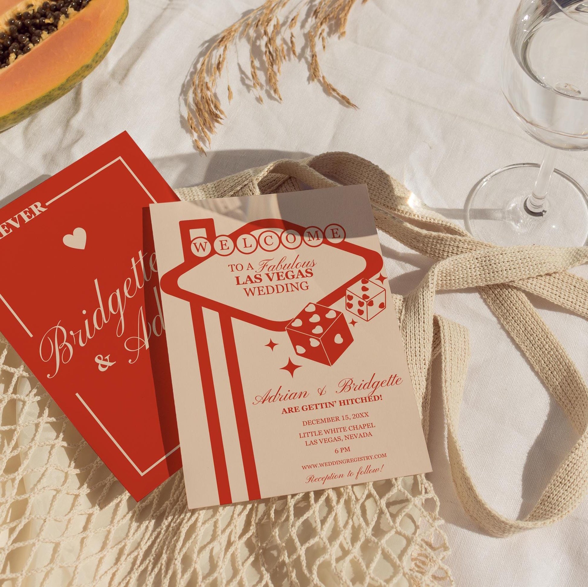 Lucky in Love Wedding Invitation Vegas Wedding Stationery Playing Cards Wedding Invitation Template Vintage Wedding Stationery Las Vegas