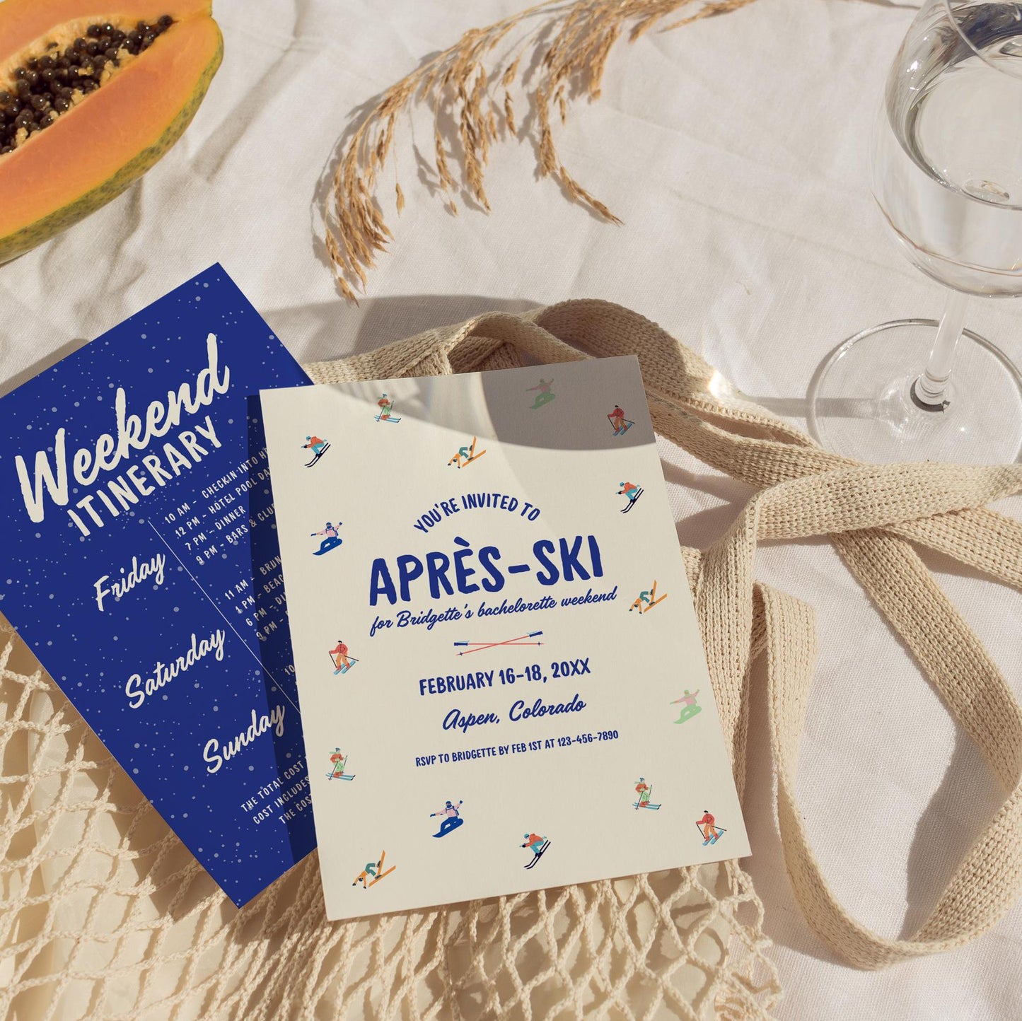 Après-Ski Bachelorette Party Welcome Sign Template Editable Winter Ski Trip Bachelorette Party Sign Snow Hen Party Girls Weekend Trip Banner
