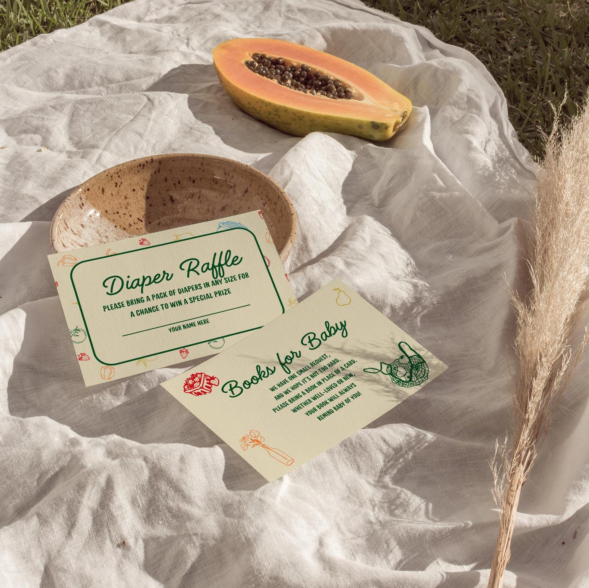 Locally Grown Baby Shower Invite Template Colorful Farmers Market Baby Shower Locally Produced Baby Sprinkle Hand Drawn Baby Shower Invite