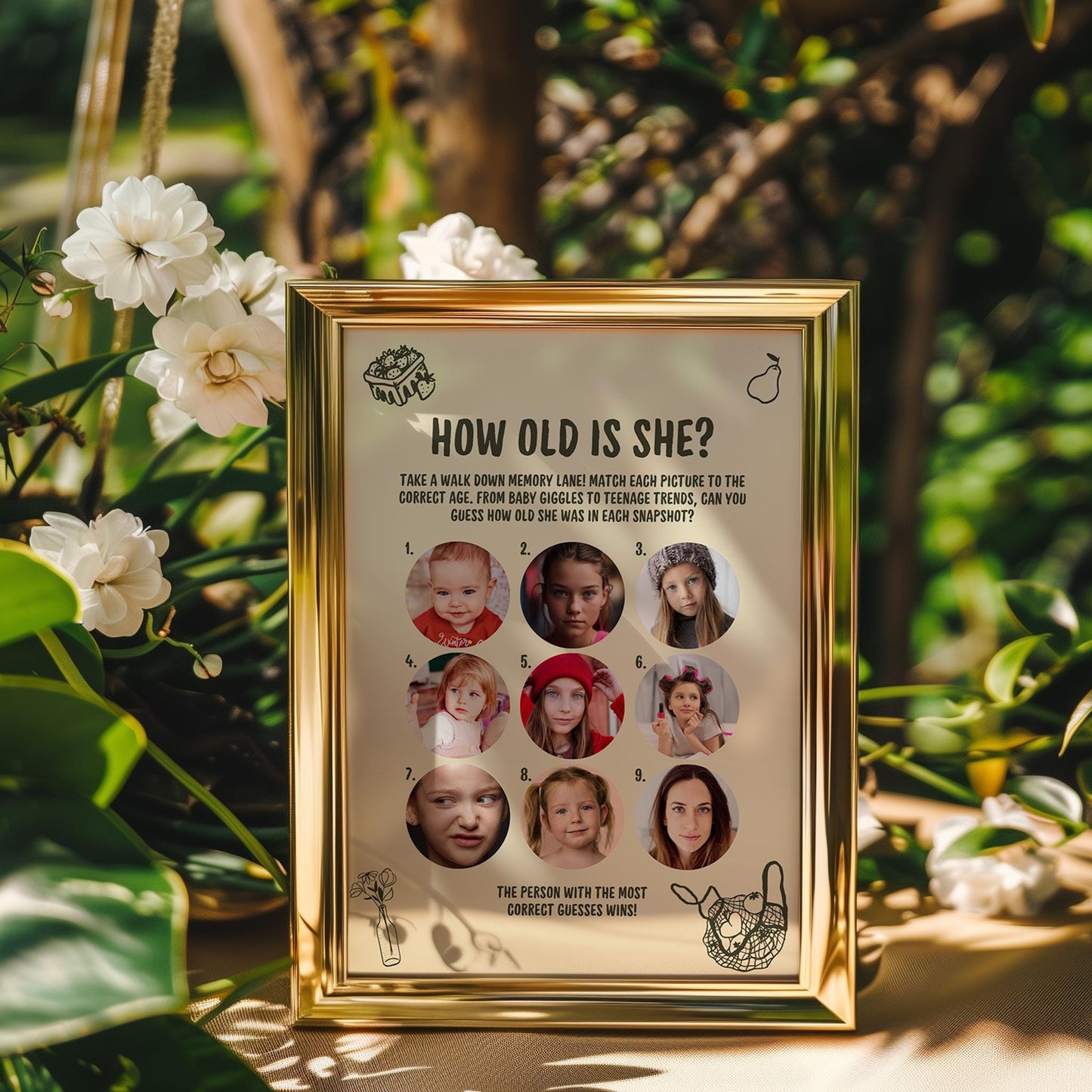 Fresh Off the Market Bridal Shower Template Bundle Farmers Market Editable Invitation Welcome Sign Custom Menu Bridal Shower Games