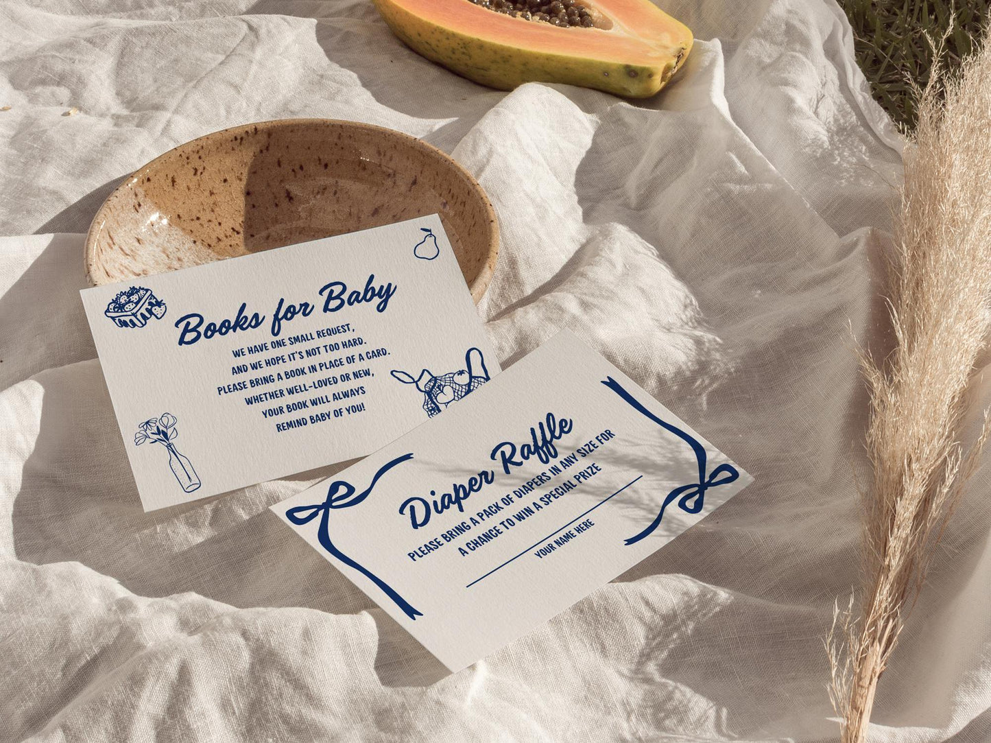 Locally Grown Baby Shower Invite Template Farmers Market Baby Shower Locally Produced Baby Sprinkle Whimsical Doodles Hand Drawn Baby Shower