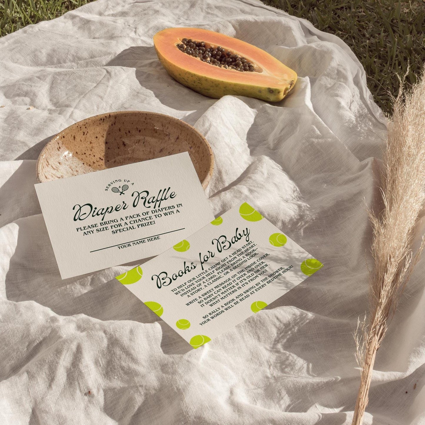 Tennis Baby Shower Invitation Template Serving Up a Baby Preppy Tennis Club Baby Shower 15-Love Tennis Baby Love Old Money Varsity Core