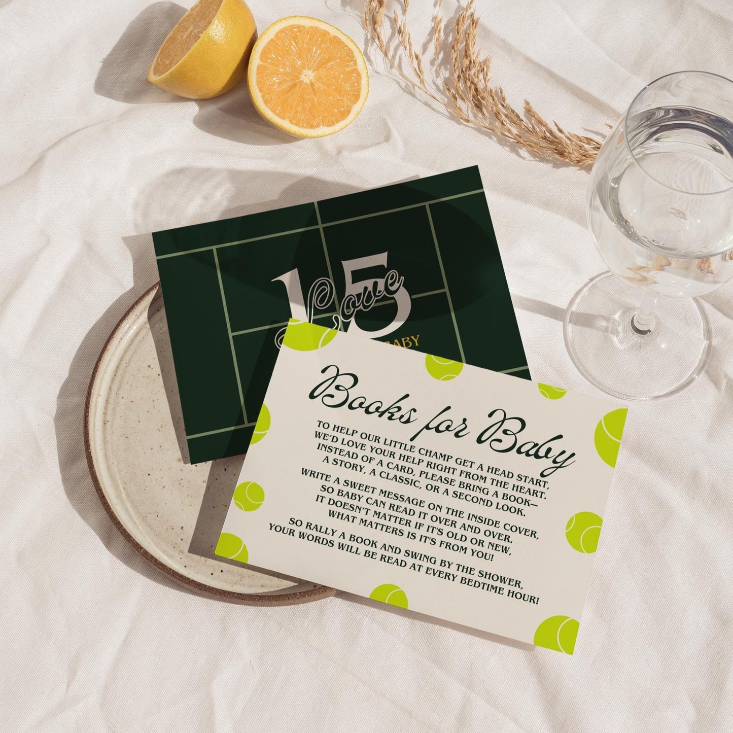 Preppy Tennis Club Baby Shower Diaper Raffle Template Serving Up a Baby Tennis Baby Shower 15-Love Tennis Books for Baby Old Money Baby Love
