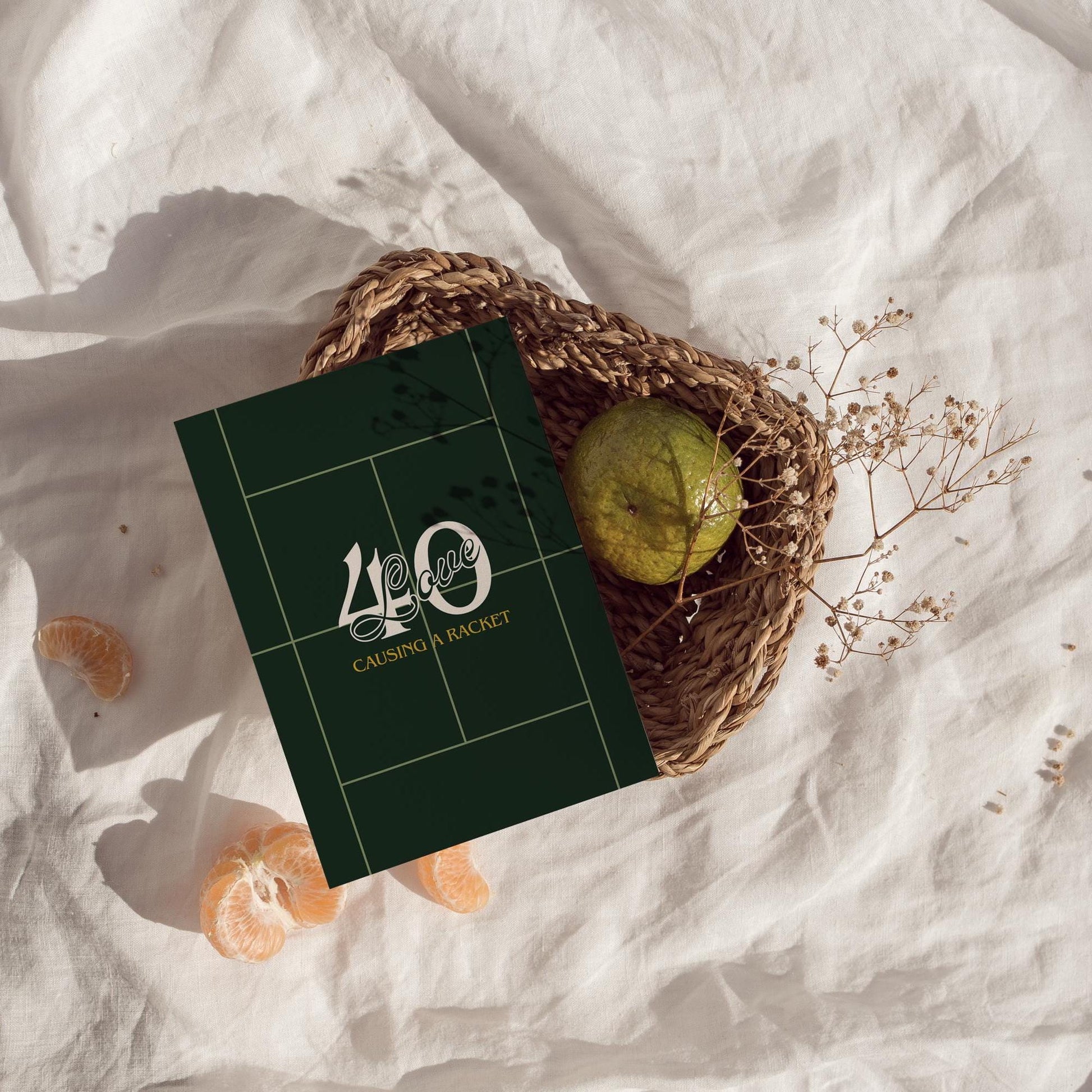 40 Love Tennis Birthday 40th Birthday Party 40-Love Theme Tennis Tournament Causing A Racket Birthday Party Invitation Template Old Money