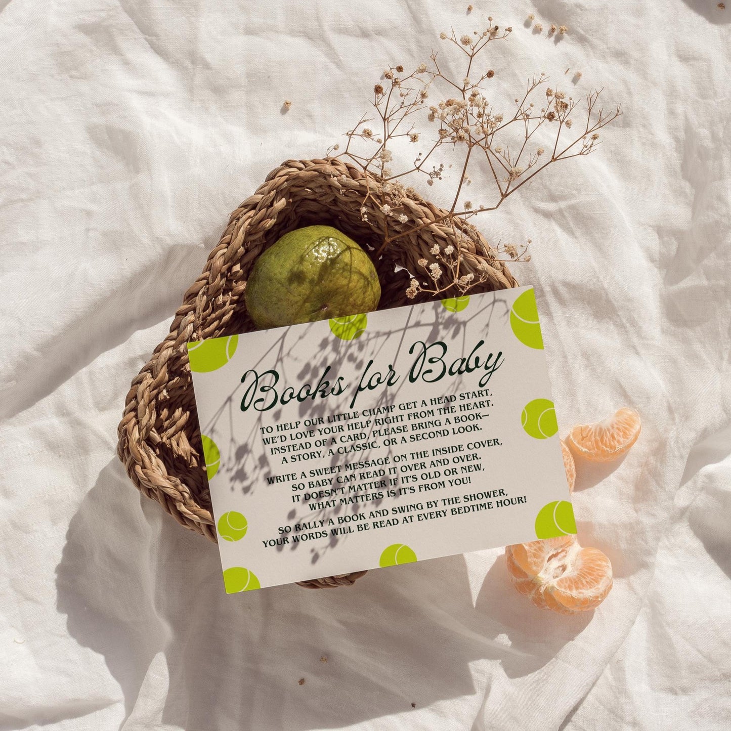 Preppy Tennis Club Baby Shower Diaper Raffle Template Serving Up a Baby Tennis Baby Shower 15-Love Tennis Books for Baby Old Money Baby Love