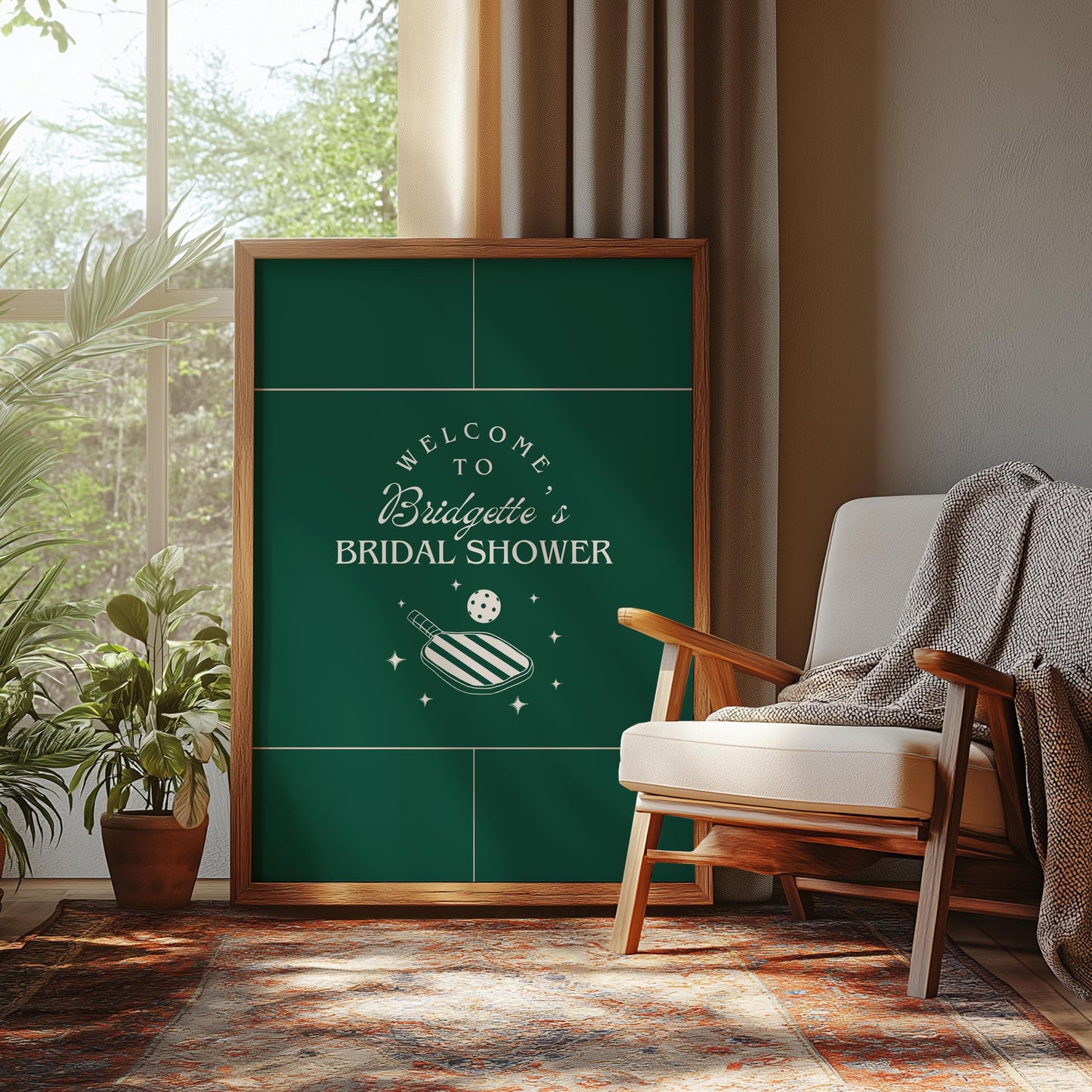 Pickleball Party Welcome Sign Template Pickleball Social Club Pickleball Birthday Party Pickleball Bridal Shower Sign Preppy Varsity Core