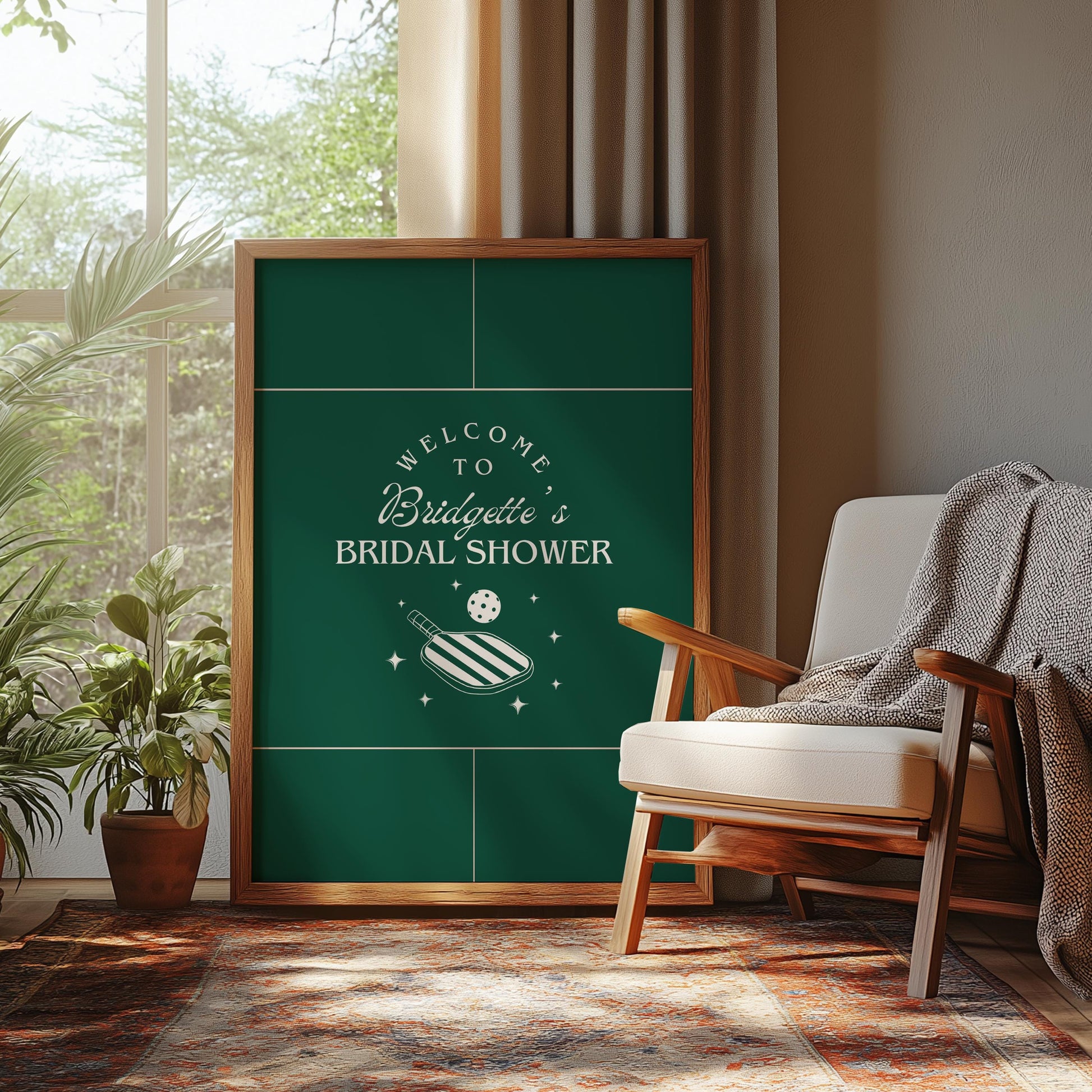 Pickleball Party Welcome Sign Template Pickleball Social Club Pickleball Birthday Party Pickleball Bridal Shower Sign Preppy Varsity Core