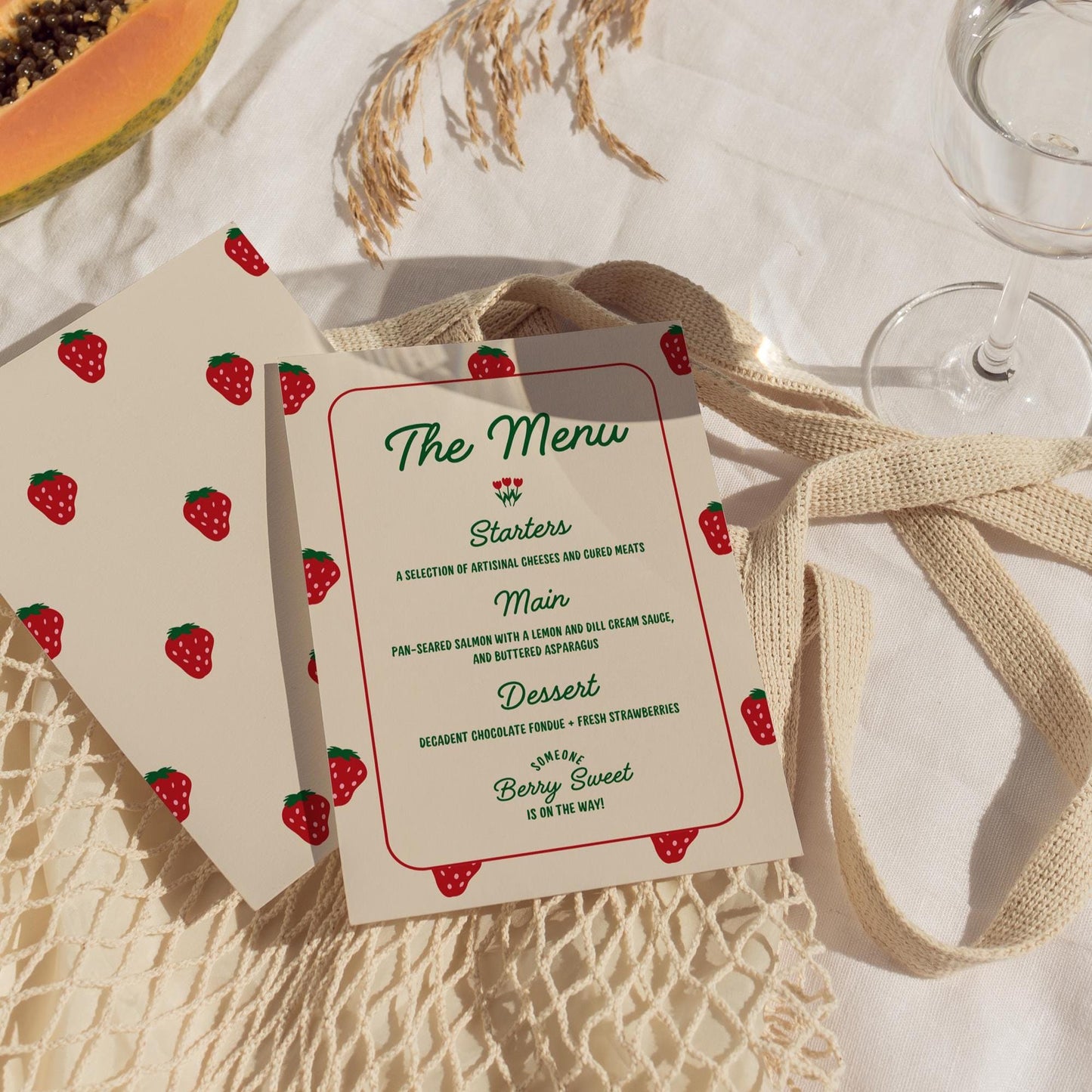 Berry Sweet Baby Shower Invitation Bundle Templates Strawberry Farmers Market Baby Shower Sign Locally Grown Baby Shower Invitation Template