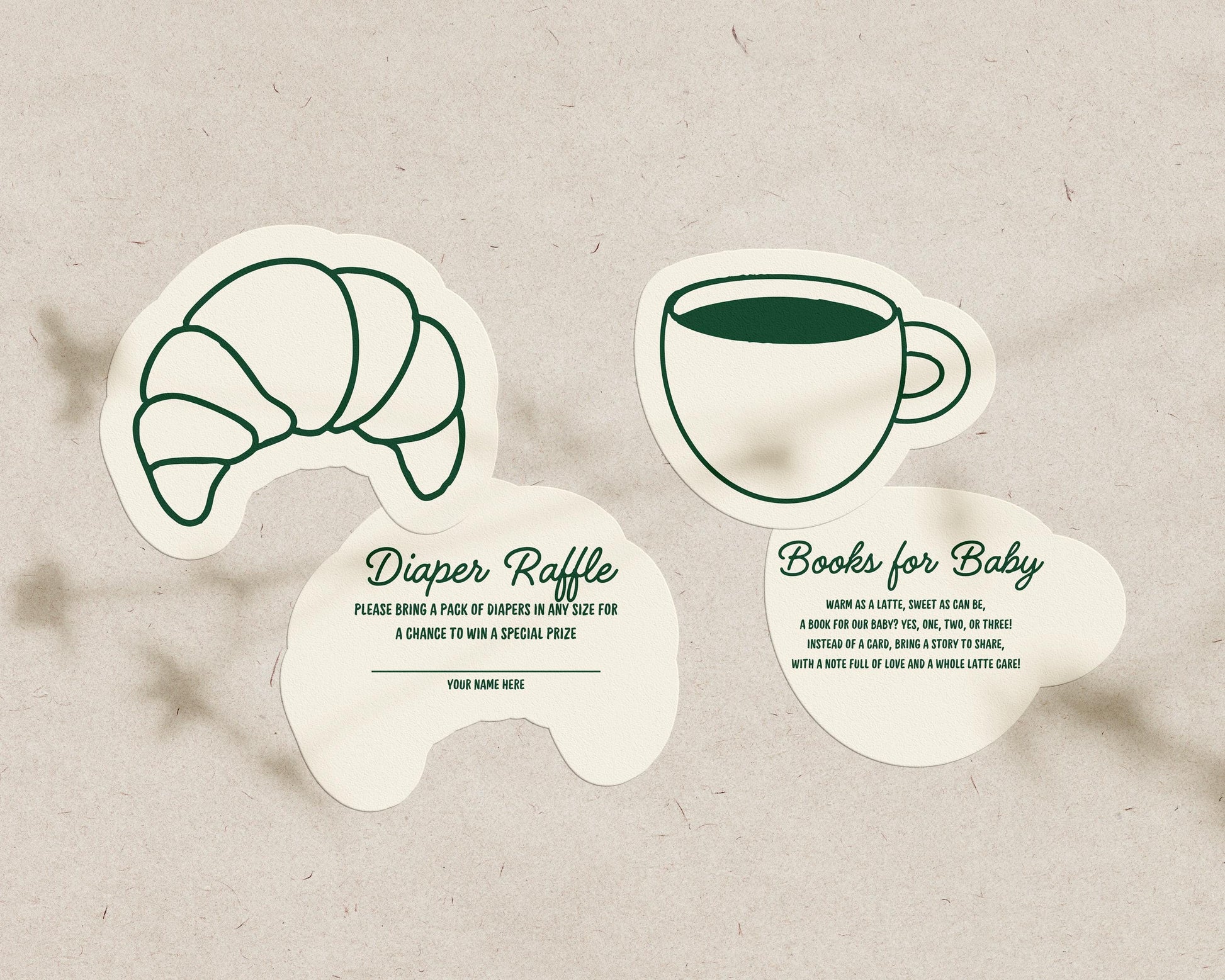 Editable Baby Shower Invite Template Baby is Brewing Baby Shower Café Bébé Coffee Theme Baby Sprinkle Customizable Digital Baby Shower