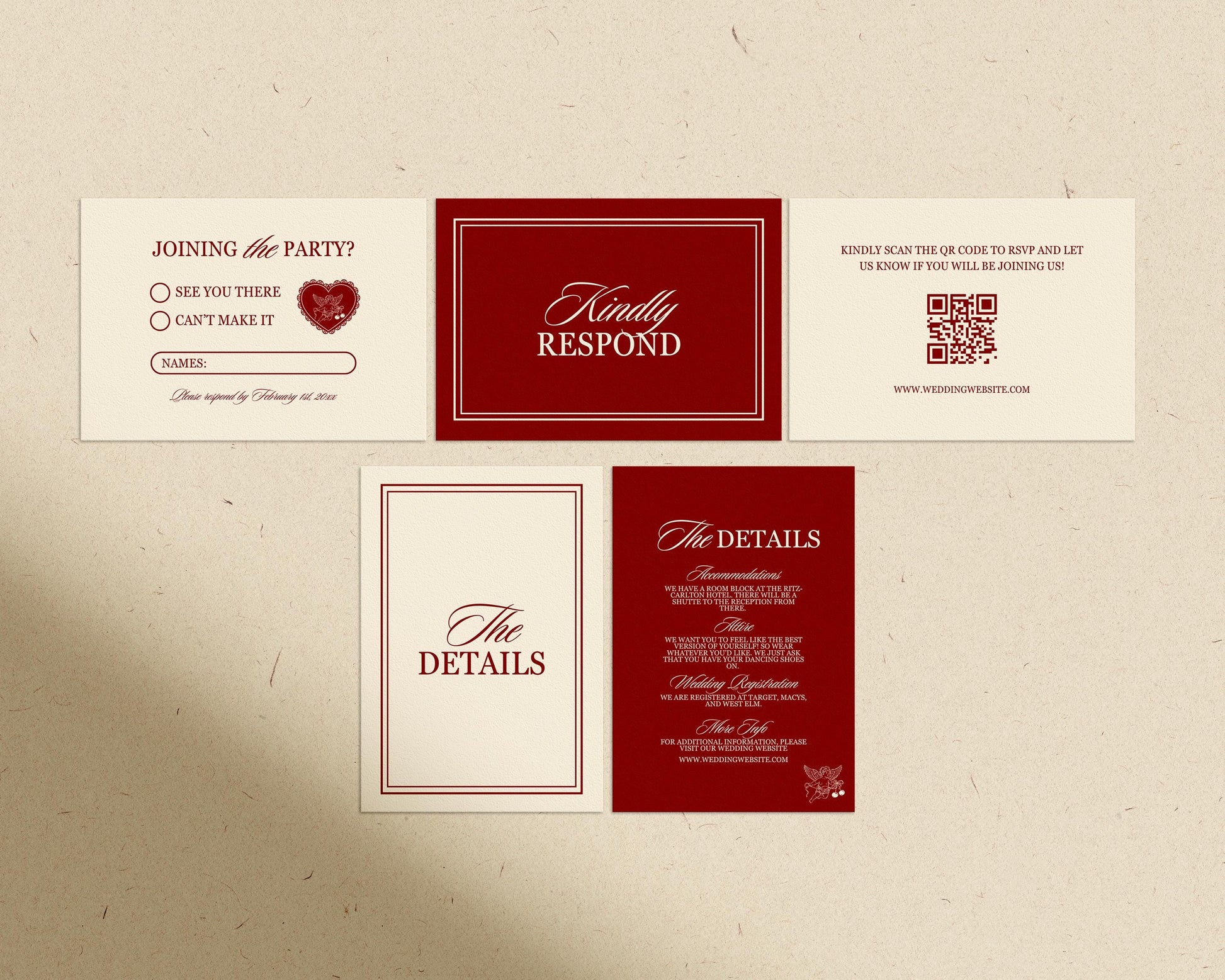 Romantic Wedding Invitation Template Whimsical Hand Drawn Wedding Invite Cupid Wedding Invitation Classy Wedding Suite Timeless Old Money