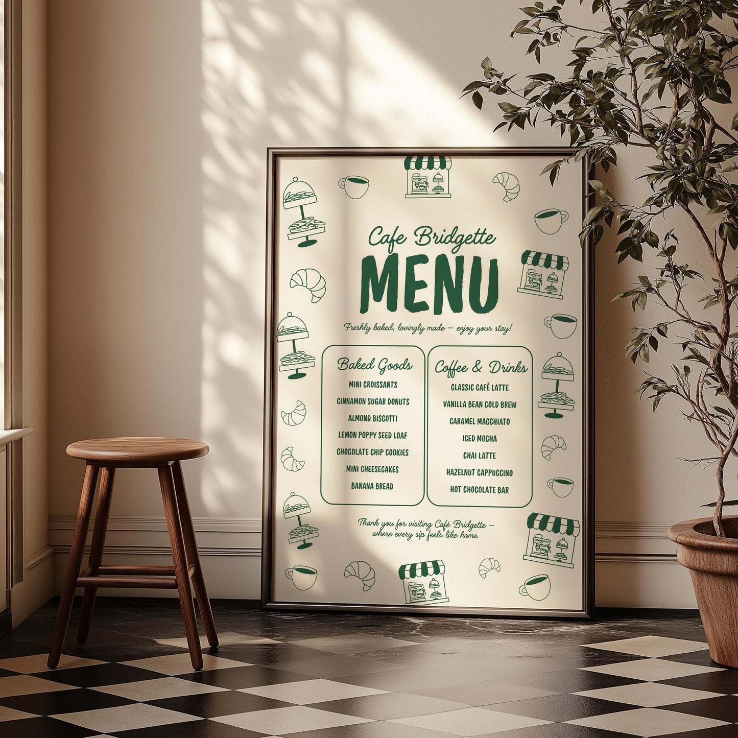 Home Cafe Bridal Shower Invitation Template Editable Home Coffee Shop Invite Coffee Bridal Shower A Love is Brewing Invitation Template