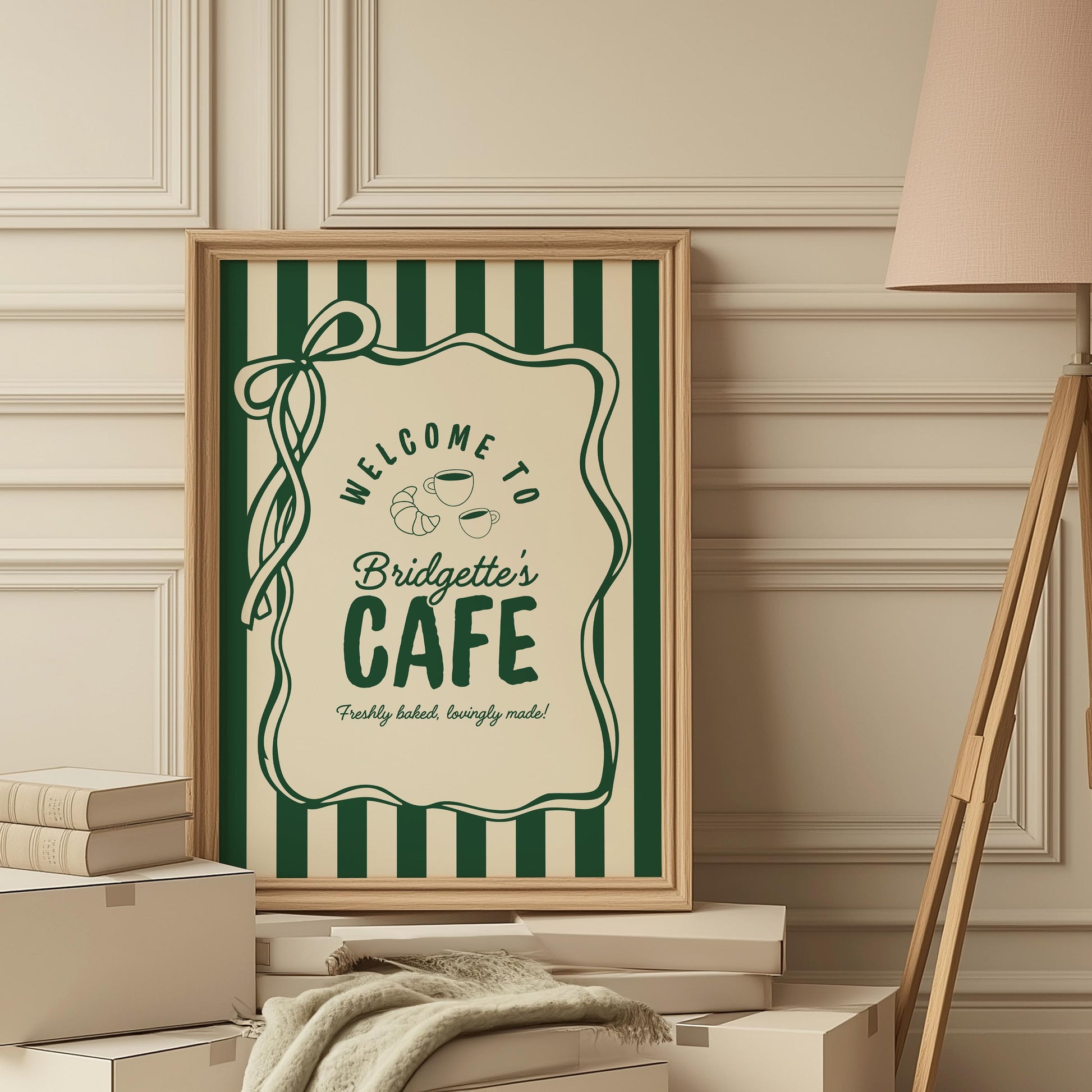 Home Cafe Birthday Welcome Sign Template Coffee Shop Birthday Sign Cozy Coffee Shop Birthday Party is Brewing Birthday Party Editable Sign