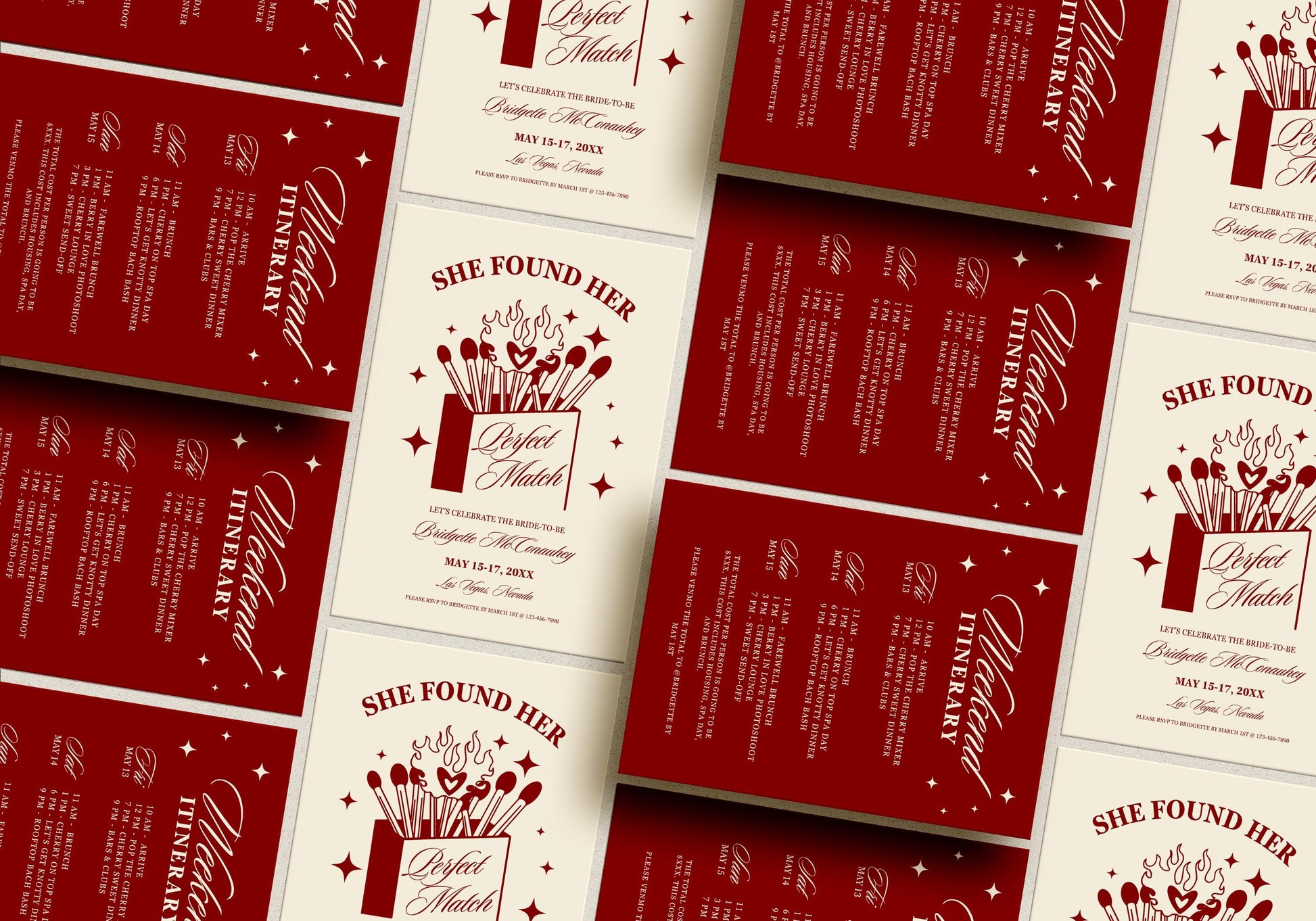 Perfect Match Bachelorette Template Bundle Editable Perfect Match Bridal Shower Invitation Perfect Match Welcome Sign Bridal Shower Games