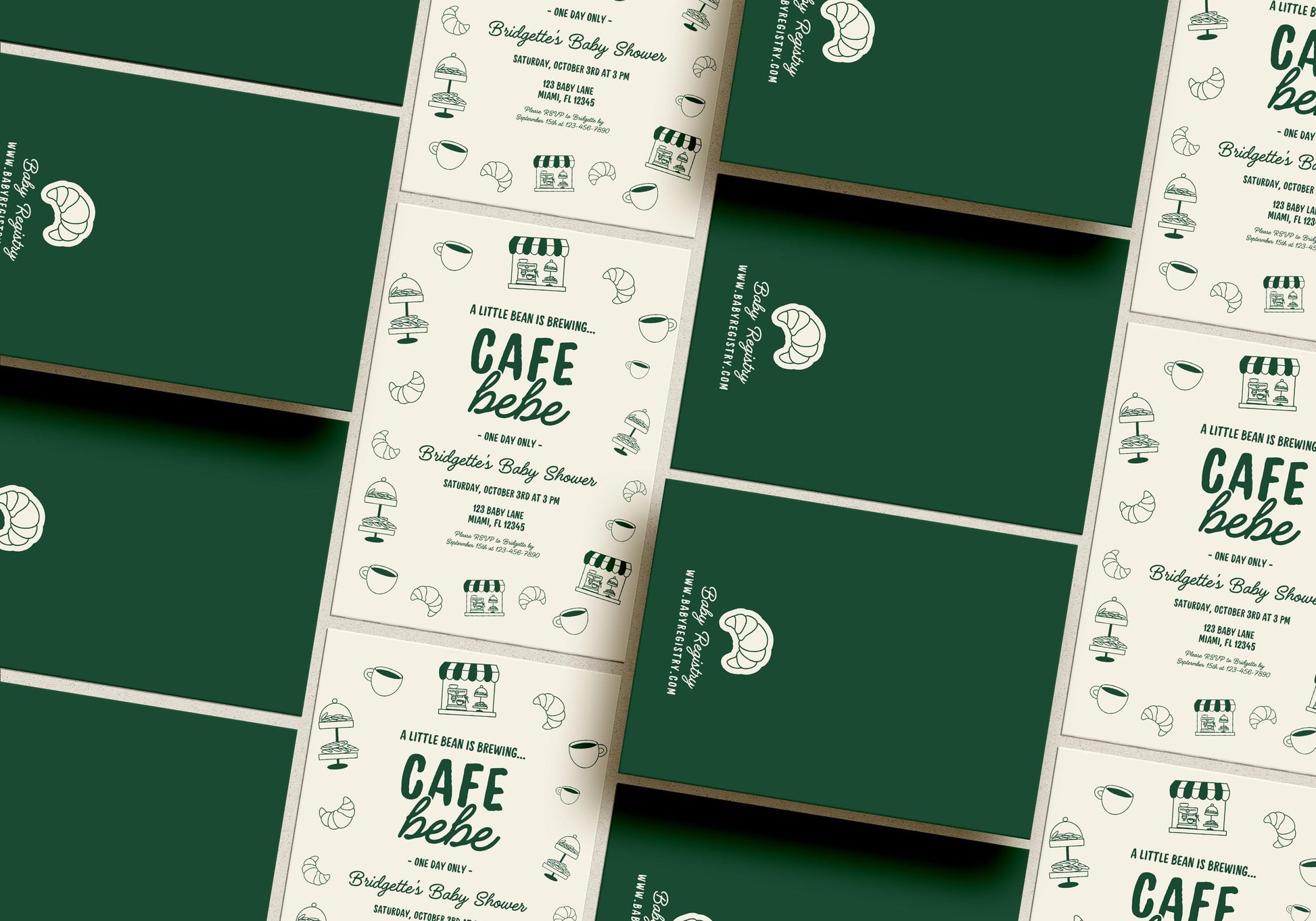 Cafe Bebe Baby Shower Invitation Template Coffee Shop Baby Shower Coffee Baby Sprinkle Diaper Raffle Coffee Books for Baby Baby Is Brewing