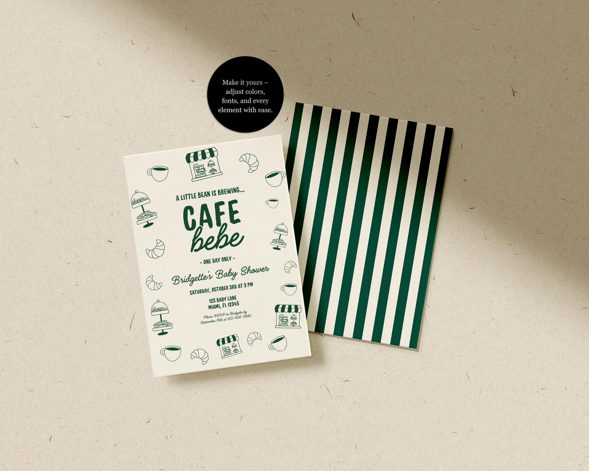 Cafe Bebe Baby Shower Invitation Template Coffee Shop Baby Shower Coffee Baby Sprinkle Diaper Raffle Coffee Books for Baby Baby Is Brewing