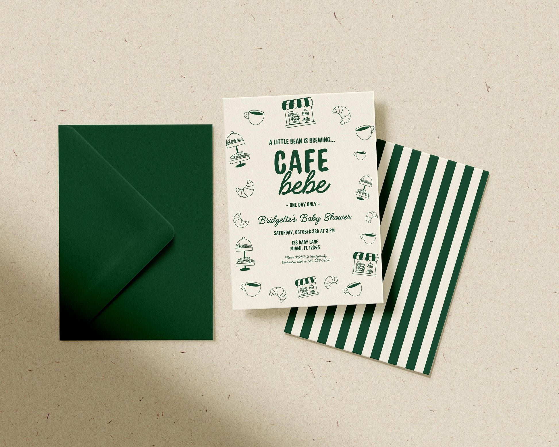 Cafe Bebe Baby Shower Bundle Templates Editable Coffee Shop Baby Shower Invitation Diaper Raffle Baby Is Brewing Home Cafe Baby Shower Games
