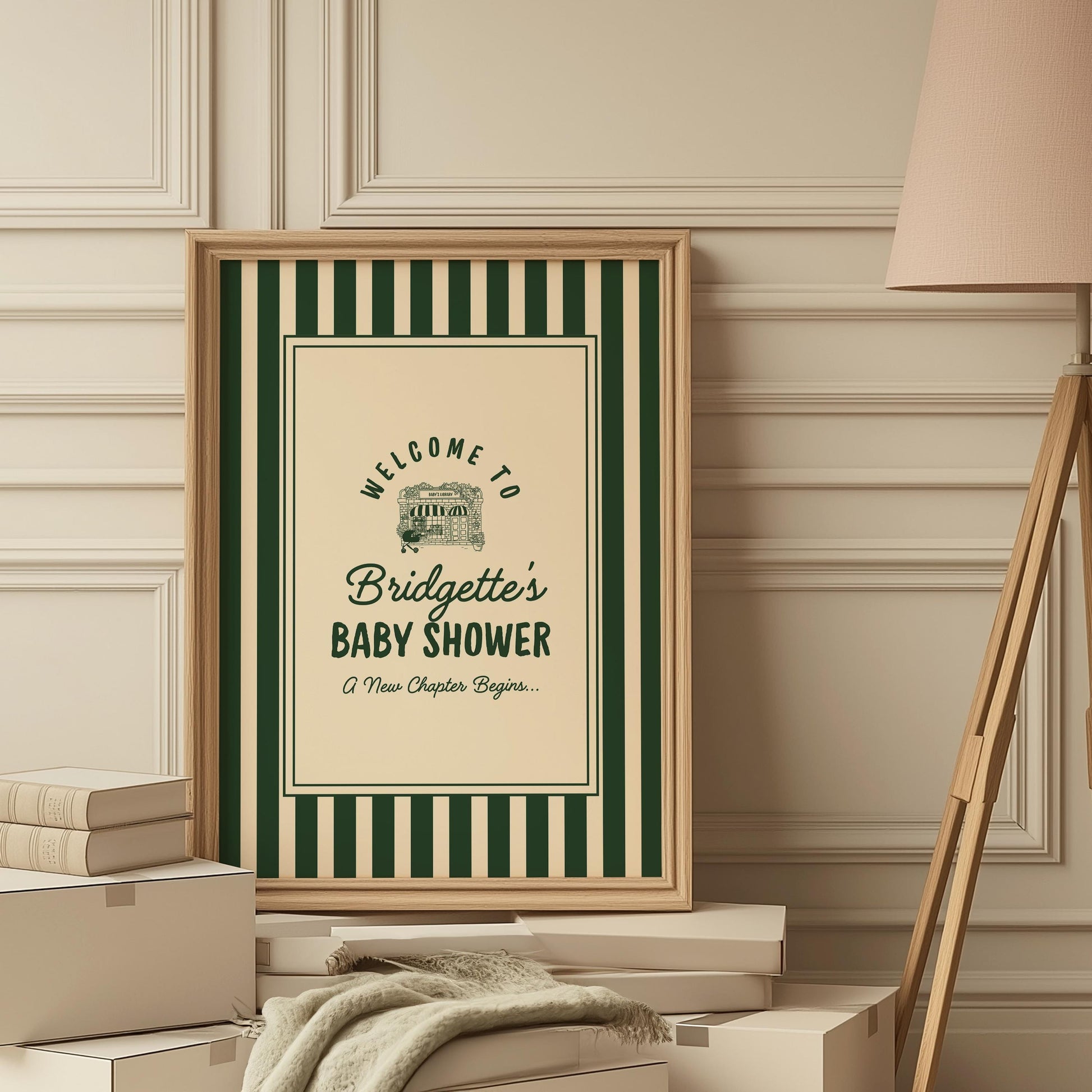 A New Chapter Baby Shower Welcome Sign Template Editable Book Club Baby Shower Welcome Sign Vintage Bookstore Welcome Sign Party Decor Sign