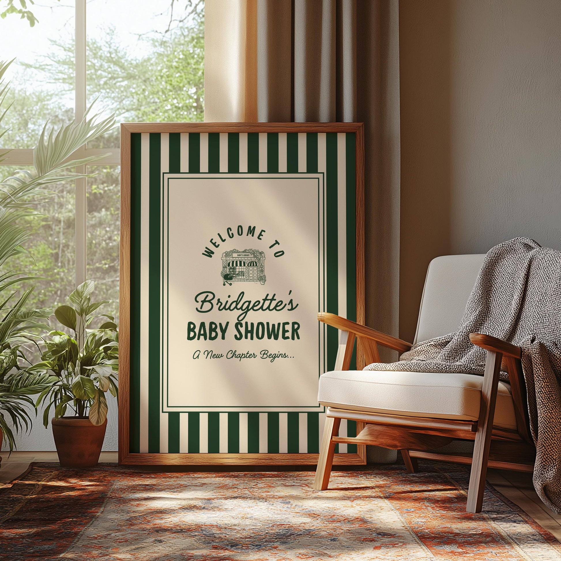 A New Chapter Baby Shower Welcome Sign Template Editable Book Club Baby Shower Welcome Sign Vintage Bookstore Welcome Sign Party Decor Sign