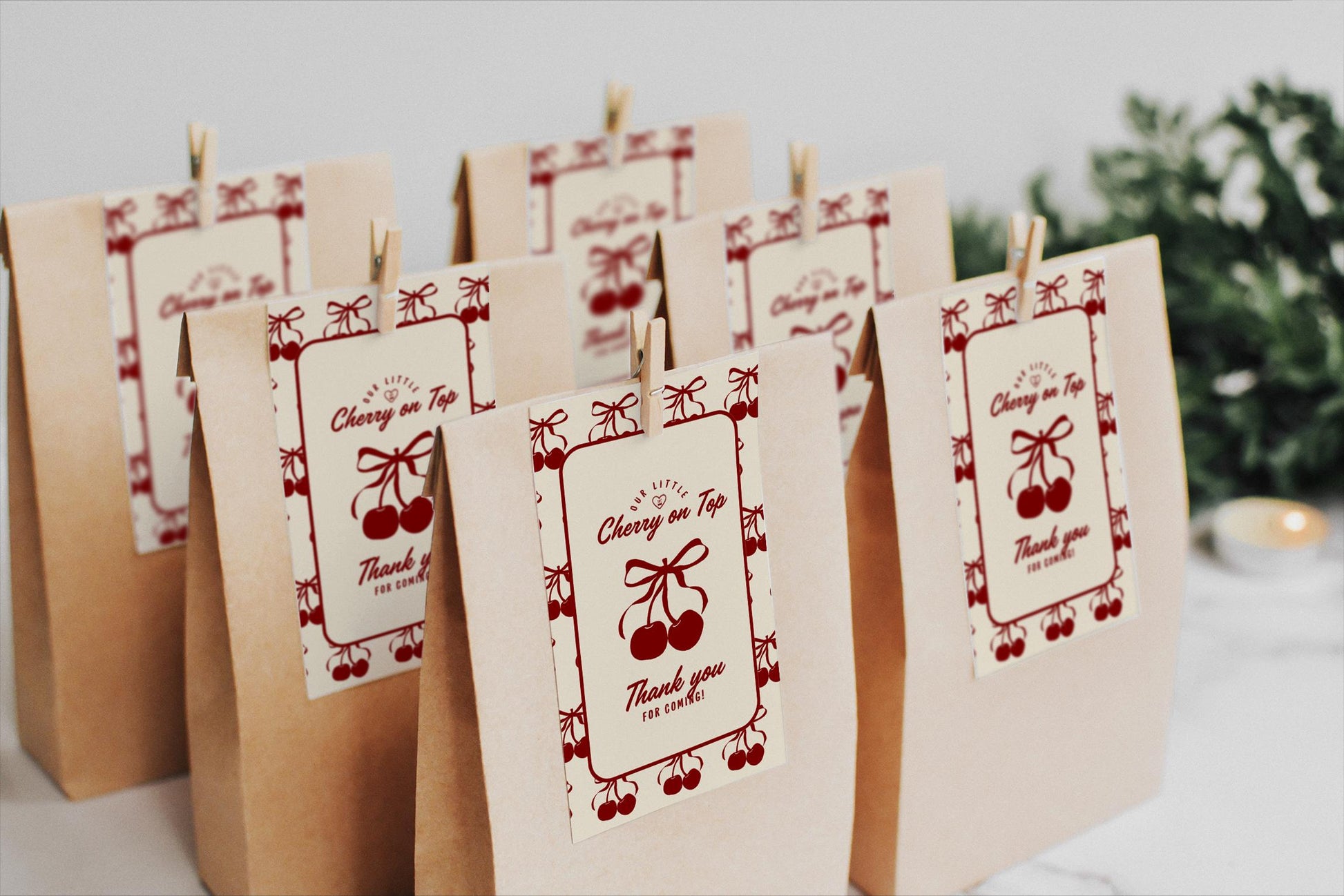 Cherry On Top Baby Shower Bundle Templates Cherry Themed Baby Shower Coquette Cherry Bow Baby Sprinkle Hand Drawn Whimsical Doodles Cherry