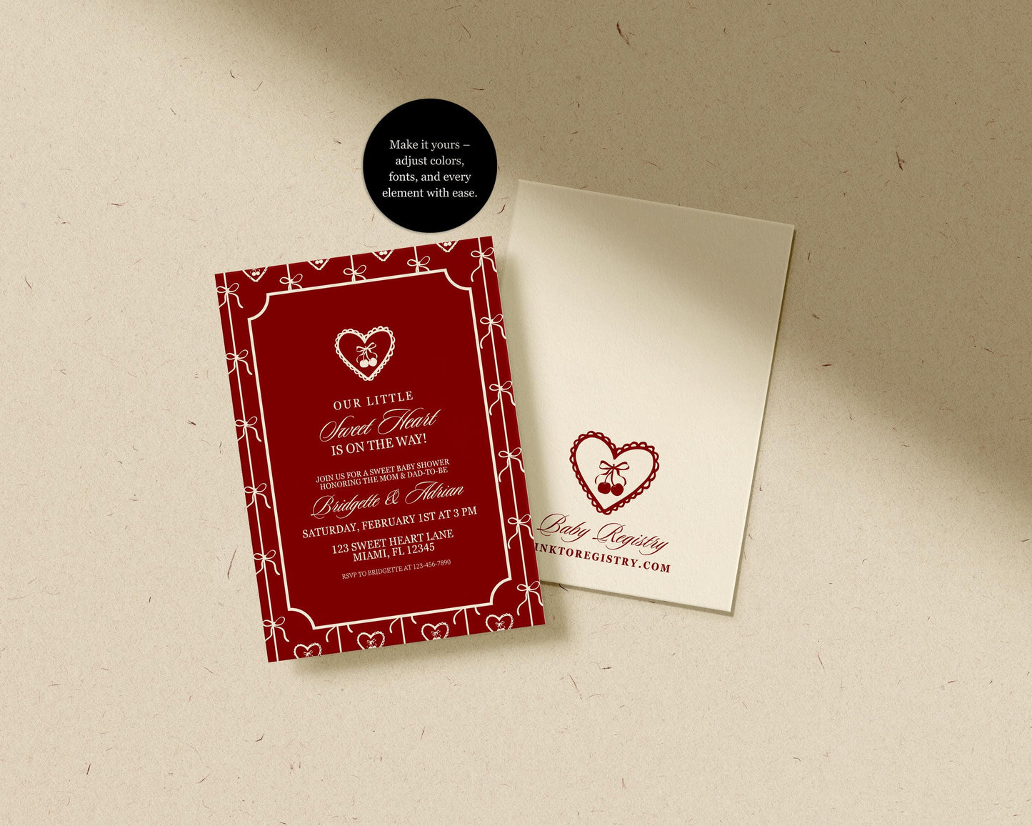 Sweetheart Baby Shower Invitation Template Editable Valentine Baby Shower Set Sweetheart Baby Sprinkle Coquette Diaper Raffle Books for Baby