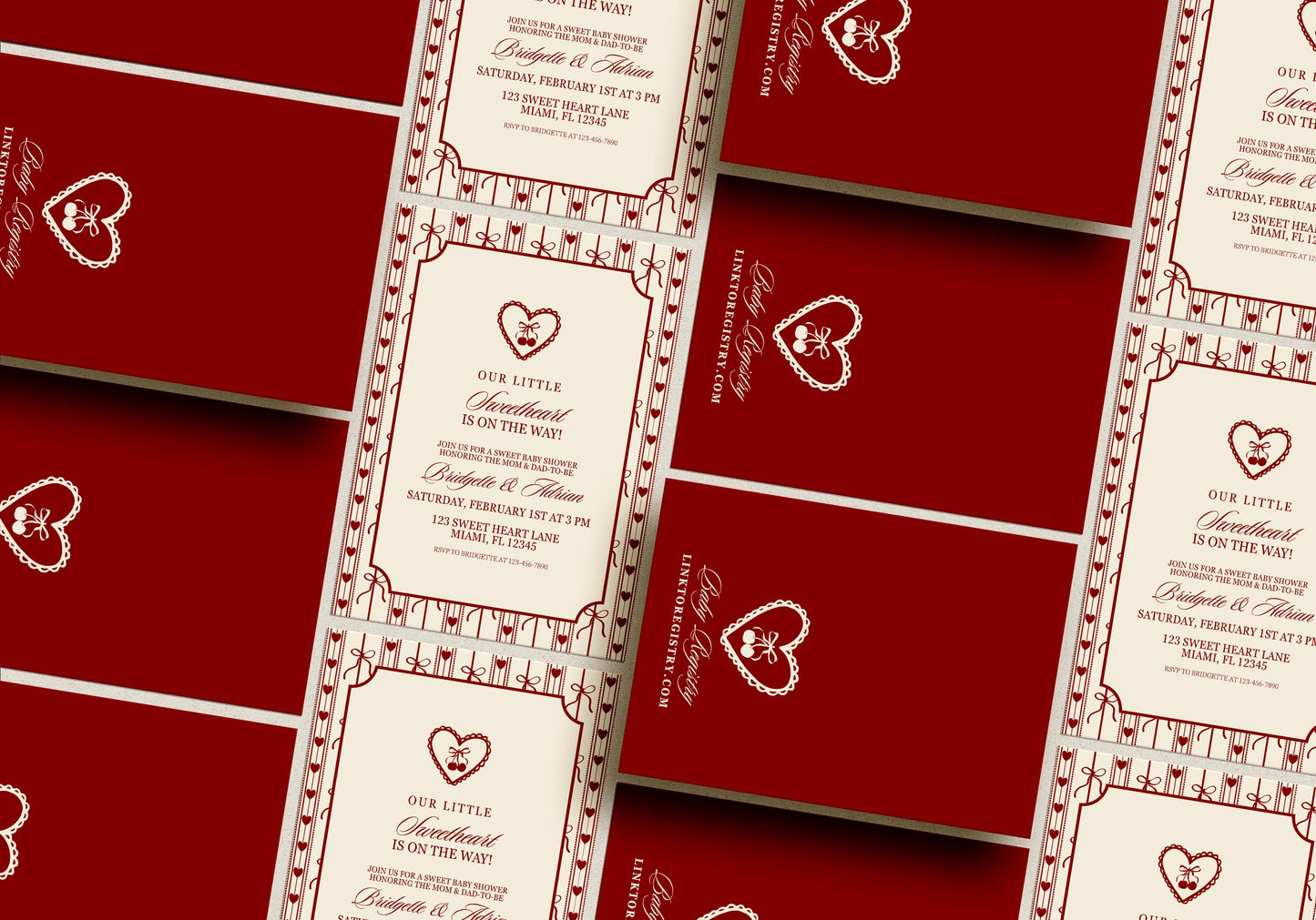 Sweetheart Baby Shower Invitation Template Editable Valentine Baby Shower Set Sweetheart Baby Sprinkle Coquette Diaper Raffle Books for Baby