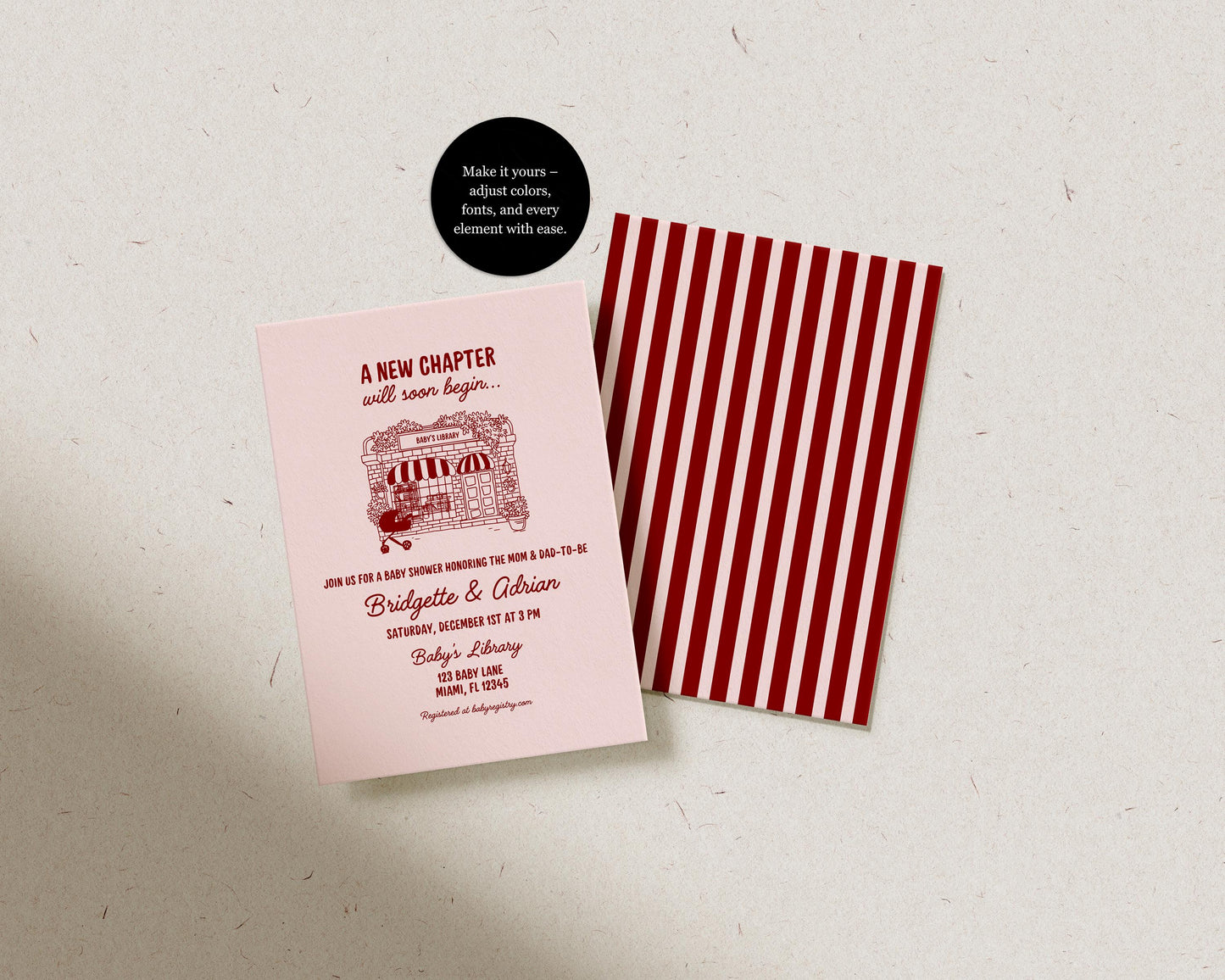 A New Chapter Baby Shower Invitation Template Editable Book Club Baby Shower Invite Template Diaper Raffle and Books for Baby Vintage Books