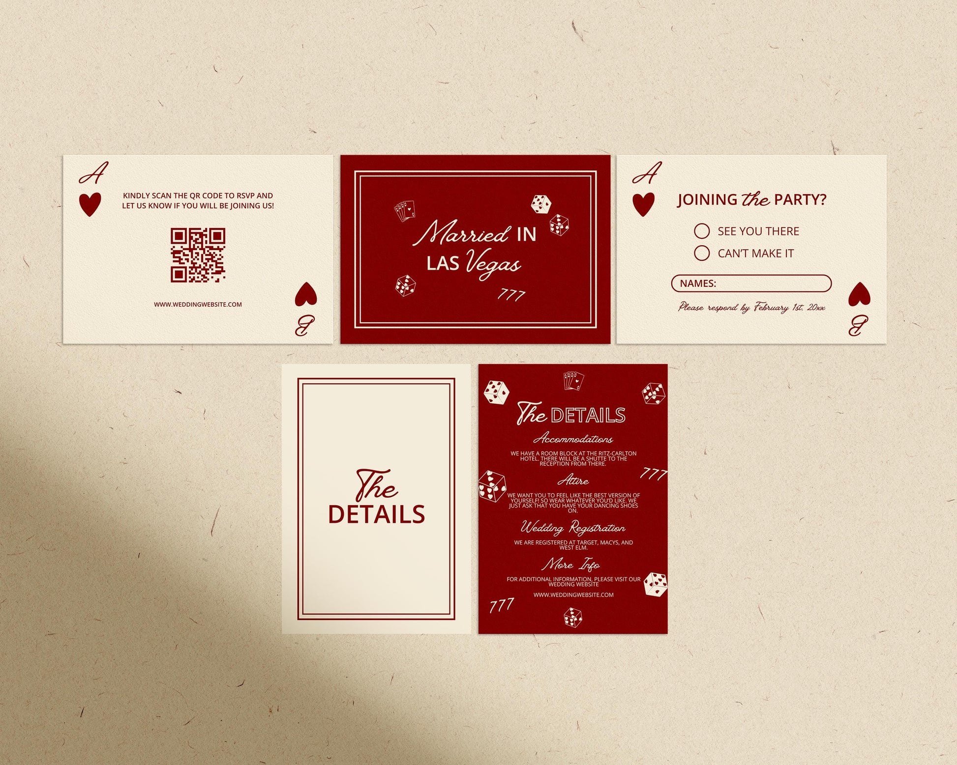 Vegas Elopement Invitation Template Vegas Reception Invitation Lucky in Love Wedding Playing Cards Invitation Elopement Announcement Invite