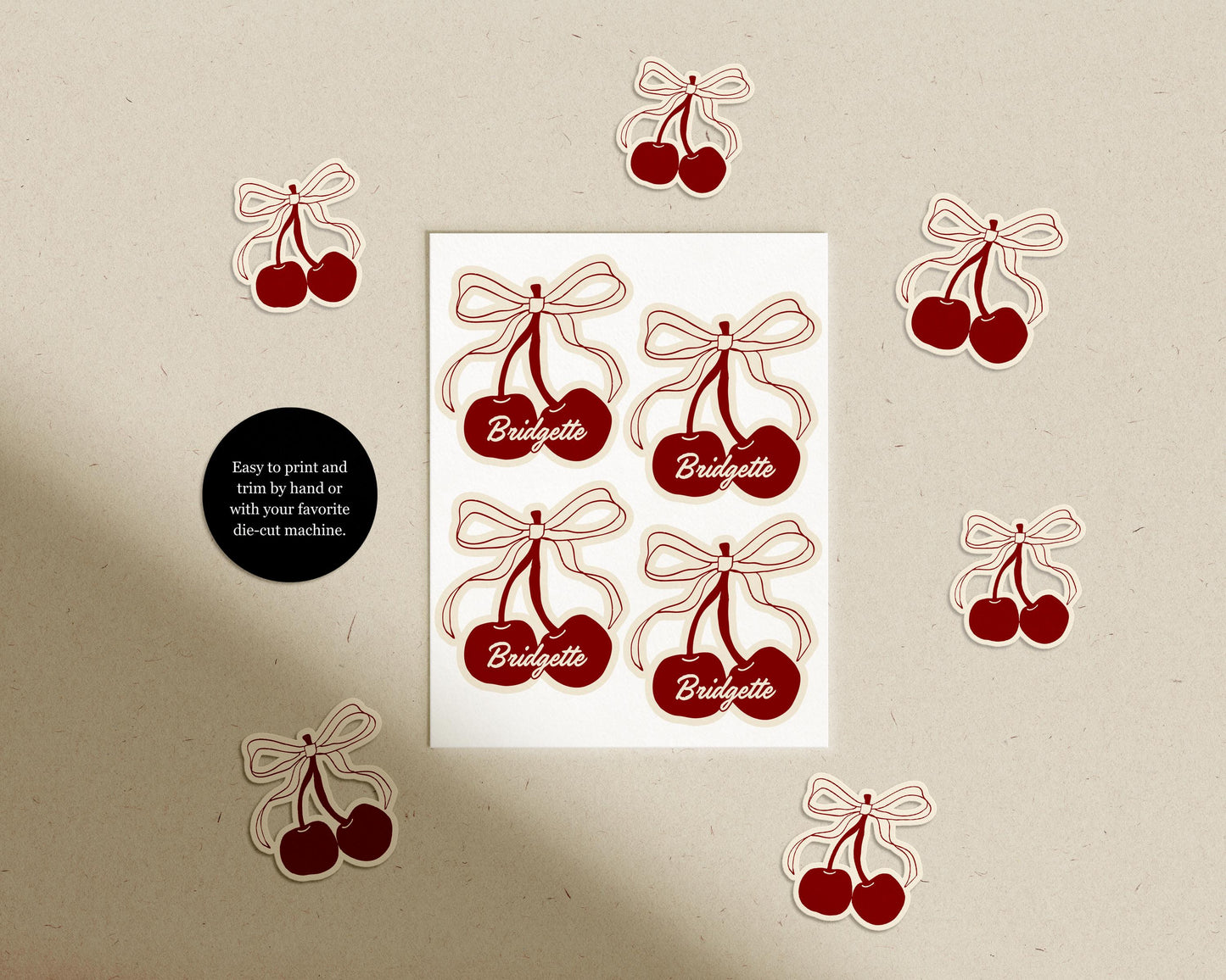 Cherry On Top Baby Shower Bundle Templates Hand Drawn Cherry Baby Shower Invitation Template Editable Welcome Sign Cherry Baby Shower Games