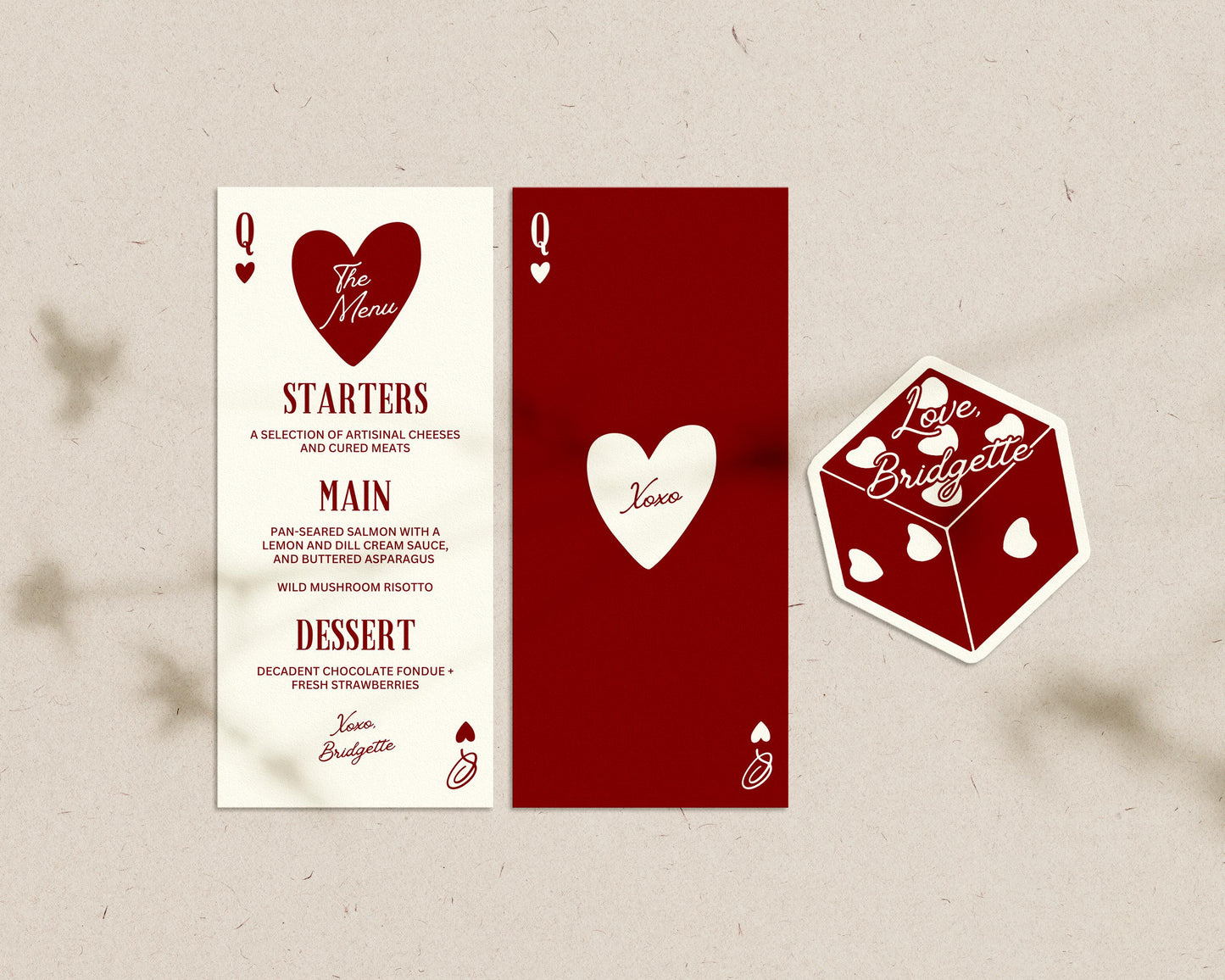 Vegas Bachelorette Bundle Templates Lucky in Love Invitation Playing Card Vintage Vegas Wedding Retro Vegas Welcome Sign Vegas Menu Design