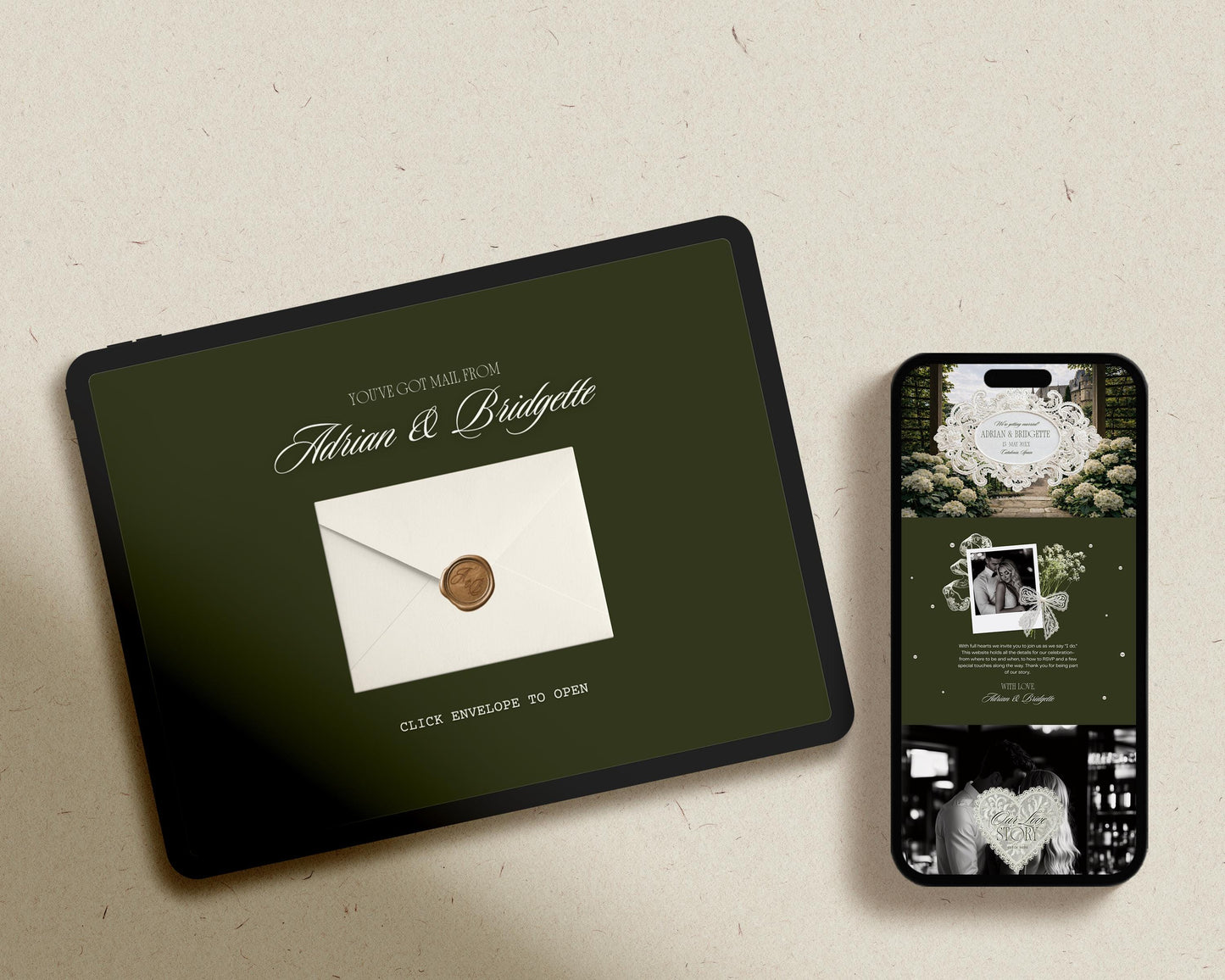 Old Money Wedding Website Template Editable Luxury Wedding Website RSVP Google Forms Classy Wedding Website Invitation Canva Website Invite