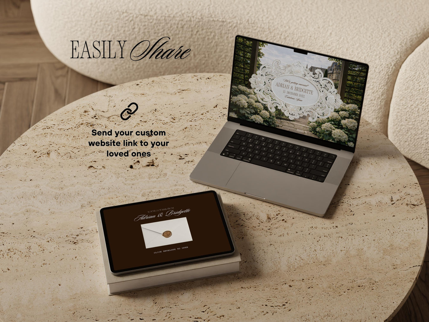 Old Money Wedding Website Template Editable Digital Wedding Invitation Website RSVP Google Form Classy Wedding Website Invitation Moody