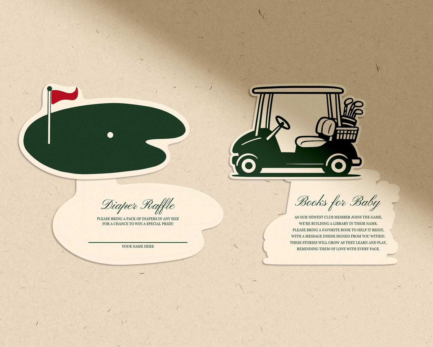 Golf Baby Shower Bundle Templates New to the Club Golf Baby Shower Old Money Country Club Invitation Editable Golf Welcome Sign Menu Design