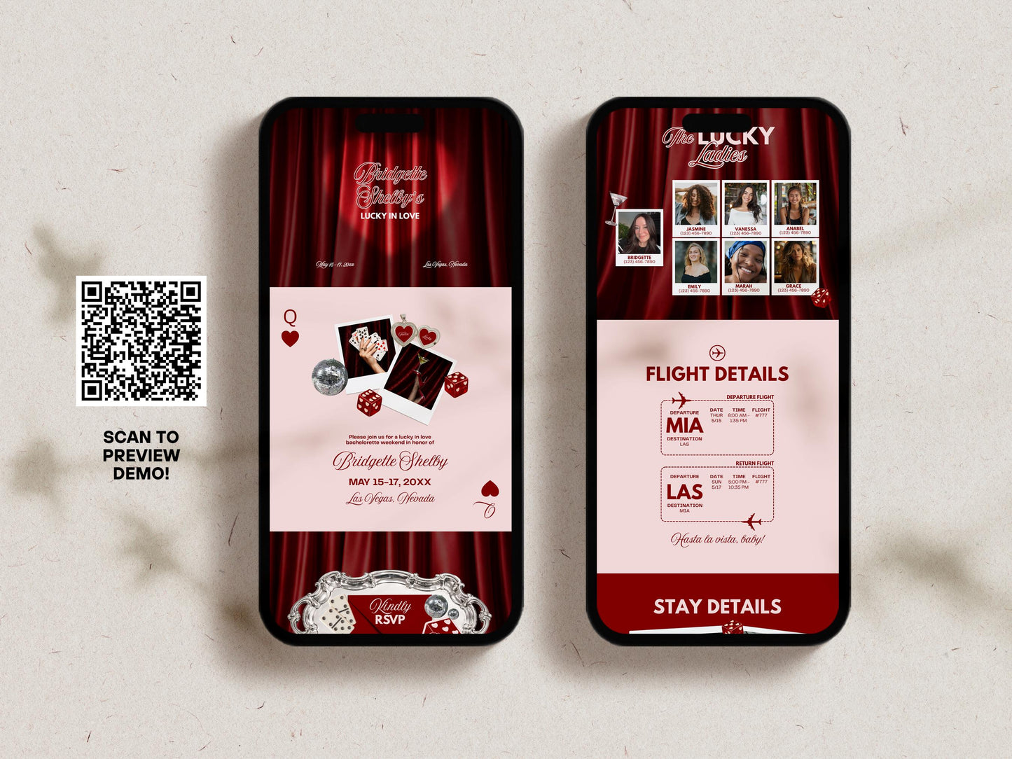 Lucky in Love Vegas Bachelorette Website Template Editable Casino Bachelorette Planner Vegas Bachelorette Itinerary Website RSVP Google Form